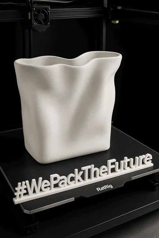 Bolsa impresa en 3D — impresión y escaneado 3D en H3D Concept, Madrid